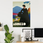 Ferrari Abruzzo Italien Poster (Heimbüro)