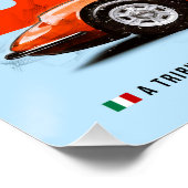 Ferrari Dino Tribute Poster (Ecke)