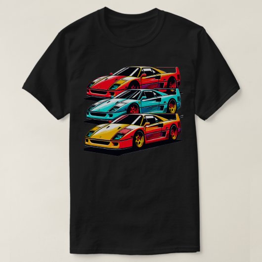 Ferrari F 40 11 T-Shirt (Design vorne)