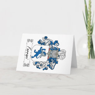 Ferrari-Familienwappen Karte