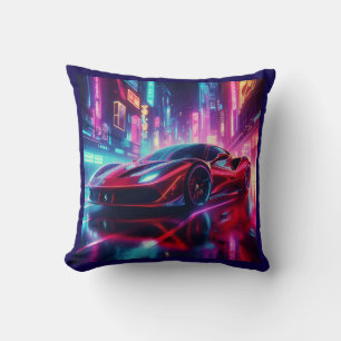 Ferrari Neon Kissen