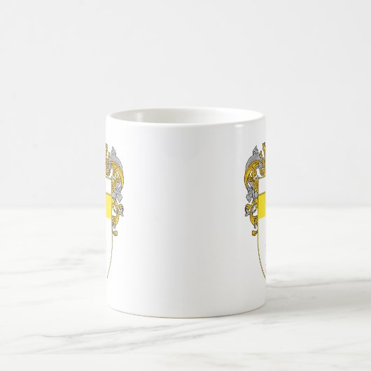 Ferrari-Wappen (überzogen) Kaffeetasse (Mittel)