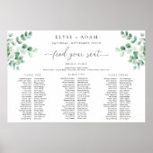 Ferras Greenery 3 Bankett-Seekartenschaum-Tafel Poster (Vorne)