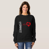 Ferre Ferret Heartbeat Sweatshirt (Vorne ganz)