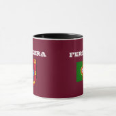 Ferreira Nachname Custom Ringer Tasse (Zentrum)