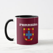 Ferreira Nachname Custom Ringer Tasse (Links)