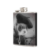 Ferret als Künstler Flachmann (Links)