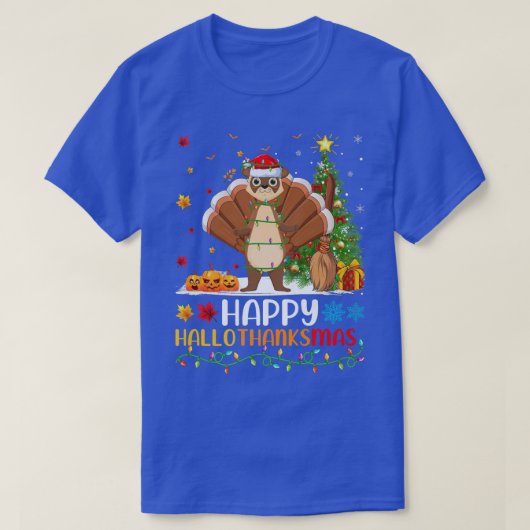 Ferret Animal Lover Funny Happy Ferret HelloDanke T-Shirt (Design vorne)