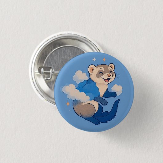 Ferret Button (Vorne & Hinten)