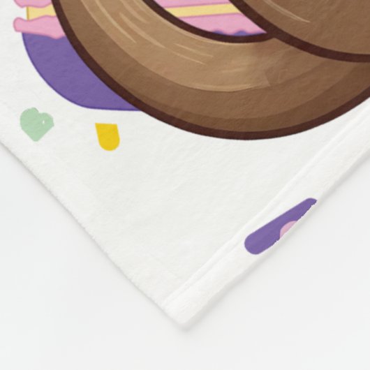 Ferret Candies Print Fleecedecke (Ecke)