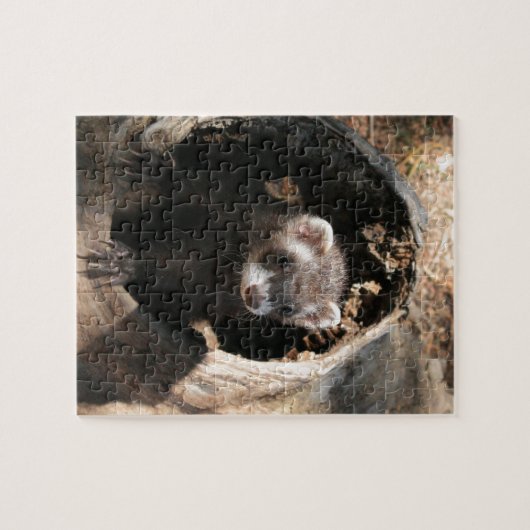 Ferret Face Puzzle (Horizontal)