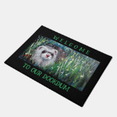 FERRET FIREFLIES WICOME MAT FUßMATTE (Schrägansicht)