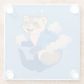 Ferret Glasuntersetzer (Rückseite)