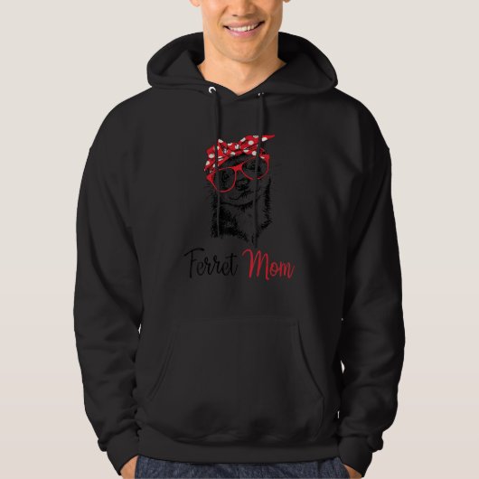Ferret Hoodie (Vorderseite)