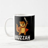 Ferret Huzzah Knight Sword Funny For Men Women Kid Kaffeetasse (Links)