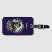 Ferret in Sailor Anzug und Ozeane Gepäckanhänger (Vorderseite (Horizontal))