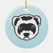 Ferret Keramik Ornament (Hinten)