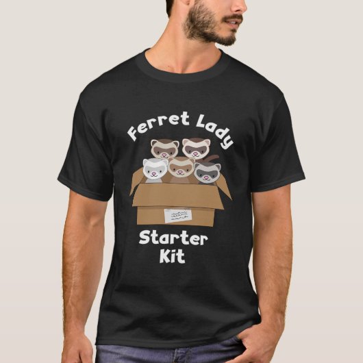 Ferret Lady Starter Kit T-Shirt (Vorderseite)