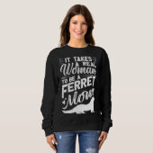 Ferret Mama T-Shirts ideal für Frettchen (Vorne ganz)
