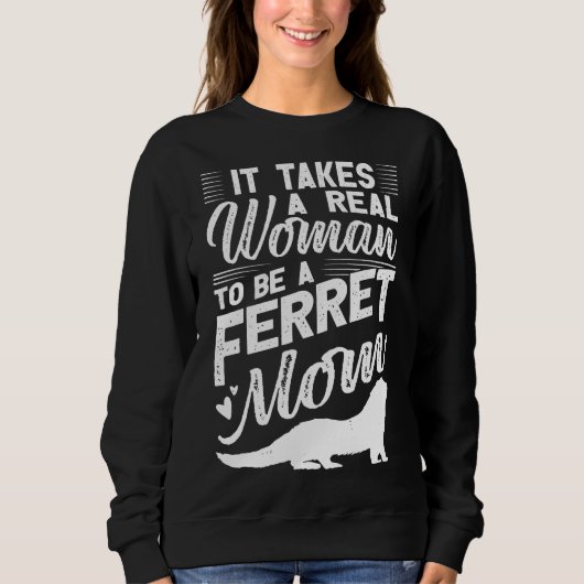 Ferret Mama T-Shirts ideal für Frettchen (Vorderseite)