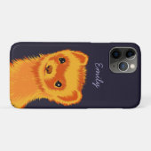 Ferret Niedlicher Name des Tieres Case-Mate iPhone Hülle (Rückseite (Horizontal))