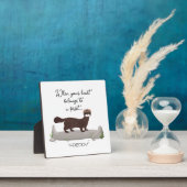 Ferret! Niedliches Geschenk für Freundesfreunde! Fotoplatte (InSitu)