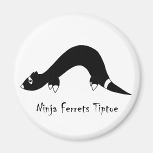 Ferret Ninja Magnet