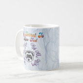 Ferret Raw Gefüttert Kaffeetasse (Vorderseite Links)