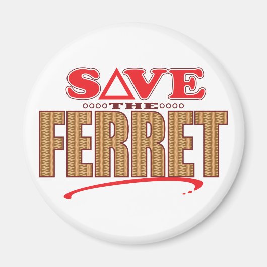 Ferret Rett Magnet (Vorne)
