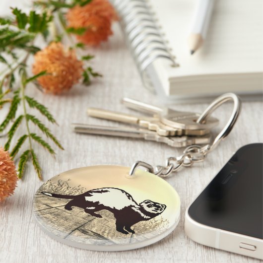 Ferret Schlüsselanhänger (Vorderseite rechts)