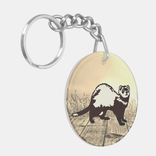 Ferret Schlüsselanhänger (Vorderseite links)