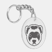 Ferret Schlüsselanhänger (Vorderseite links)