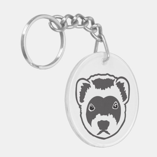 Ferret Schlüsselanhänger (Vorderseite links)