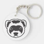 Ferret Schlüsselanhänger (Rückseite)
