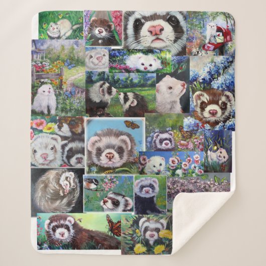 FERRET Sherpa Blanket Sherpadecke (Vorderseite)