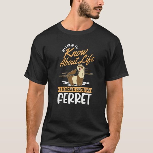 Ferret T-Shirt (Vorderseite)