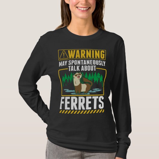 Ferret T-Shirt (Vorderseite)