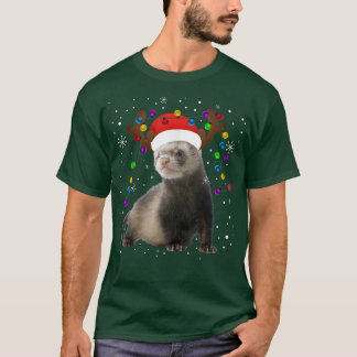 Ferret Weihnachten Weihnachten Weihnachten Weihnac T-Shirt