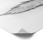 Ferret Wheel Zeichnend Poster (Ecke)