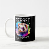 Ferret Whisperer Comfort Colors Adult Heavyweight Kaffeetasse (Links)