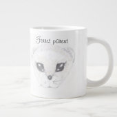 Ferret Zeichnend Jumbo-Tasse (Rechts)