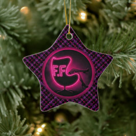 FerretFatale Keramik Ornament