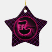 FerretFatale Keramik Ornament (Vorne)