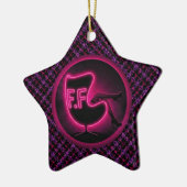 FerretFatale Keramik Ornament (Links)