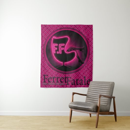 FerretFatale Wandteppich (Beispiel)