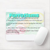 Ferretism oder Frettchen-Zitate Mousepad (Mit Mouse)
