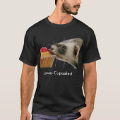 Ferrets Liebe Cupcakes T-Shirt (Vorderseite)