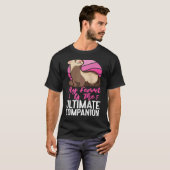 Ferrets My Ferret Is The Ultimate Companion Raglan T-Shirt (Vorne ganz)