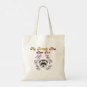 Ferrets Raw Gefüttert Tote Bag Tragetasche (Rückseite)