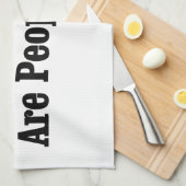 FERRETS sind auch Menschen! Küchentuch (Viertel Falte)